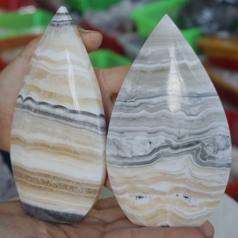 Genuine Mexico Banded Calcite gemstone - Picture 6 of 9